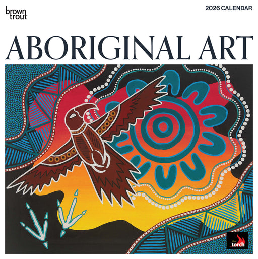 Aboriginal Art 2026 Square Wall Calendar