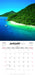 Australian Beaches 2026 Square Wall Calendar
