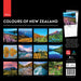 Colours of New Zealand 2026 Square Wall Calendar