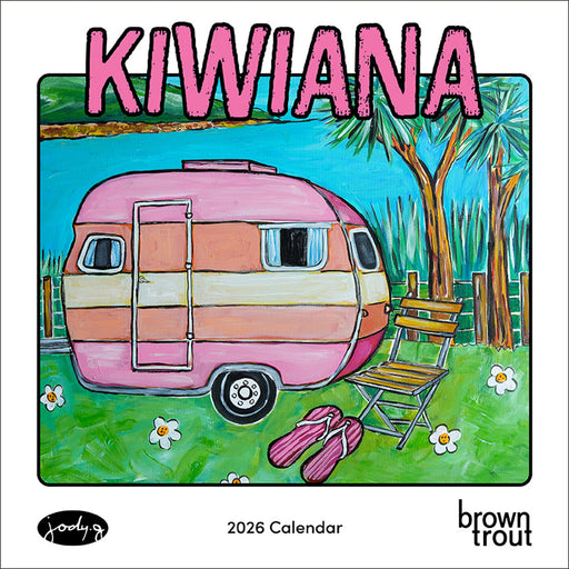 Kiwiana 2026 Square Wall Calendar
