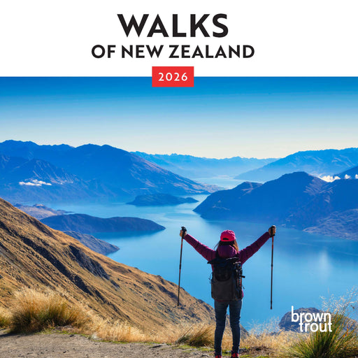 Walks of New Zealand 2026 Mini Wall Calendar