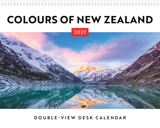Colours of New Zealand 2027 Desk Easel