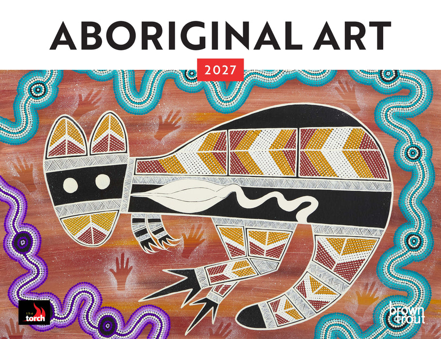 Aboriginal Art 2027 Wall Calendar