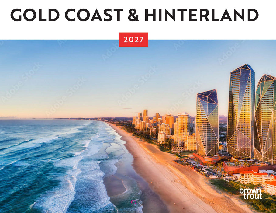 Gold Coast and Hinterland 2027 Wall Calendar