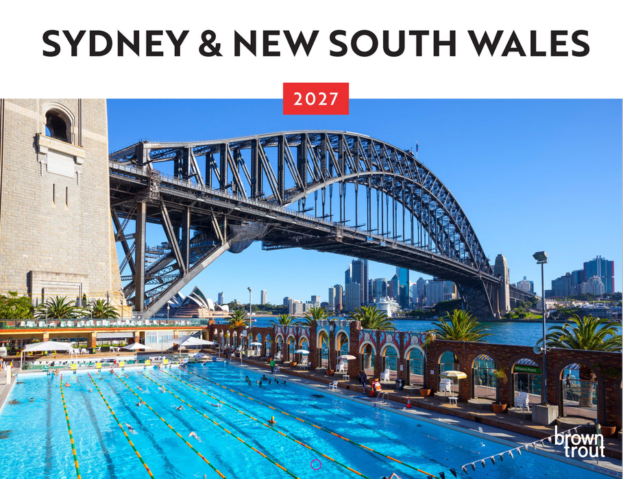 Sydney and New South Wales 2027 Wall Calendar