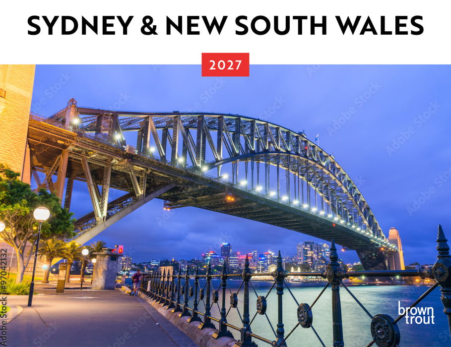 Sydney and New South Wales 2027 Wall Calendar