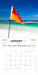 Australian Beaches 2027 Mini Wall Calendar