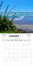 New Zealand Beaches 2027 Mini Wall Calendar