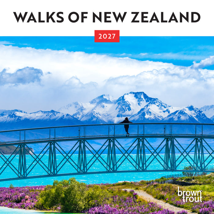 Walks of New Zealand 2027 Mini Wall Calendar