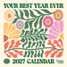 Your Best Year Ever 2027 Mini Wall Calendar