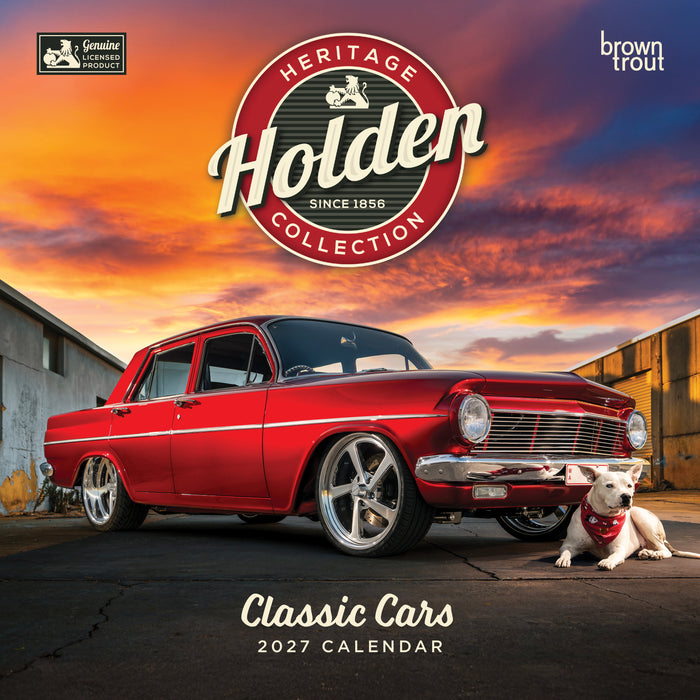Heritage Holden Collection 2027 Square Wall Calendar