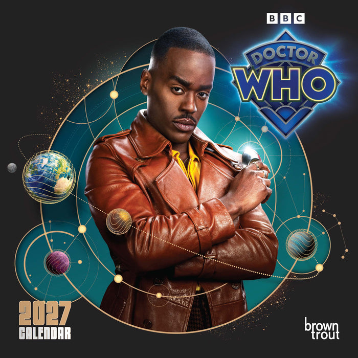 Doctor Who 2027 Square Wall Calendar