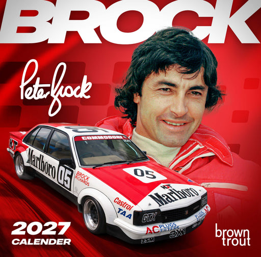 Peter Brock 2027 Square Wall Calendar