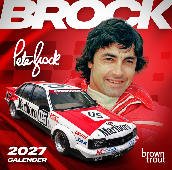 Peter Brock 2027 Square Wall Calendar