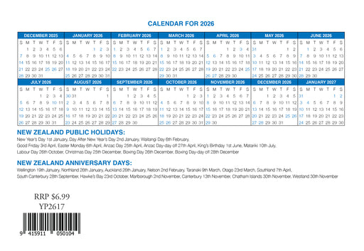 New Zealand Scenice Desk 2026 Desk Easel