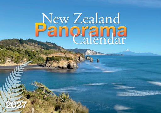 New Zealand Panorama 2027 A4 Wall Calendar