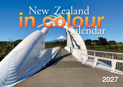 New Zealand in Colour 2027 Mini Wall Calendar