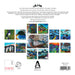 New Zealand Artwork by Jo May 2027 Square Wall Calendar