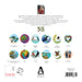New Zealand Artwork by Sophie Blokker 2027 Square Wall Calendar