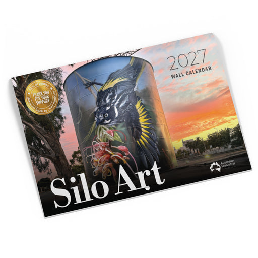 Silo Art 2027 Wall Calendar