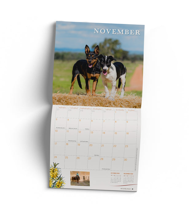 2025 Muster Dogs Wall Calendar