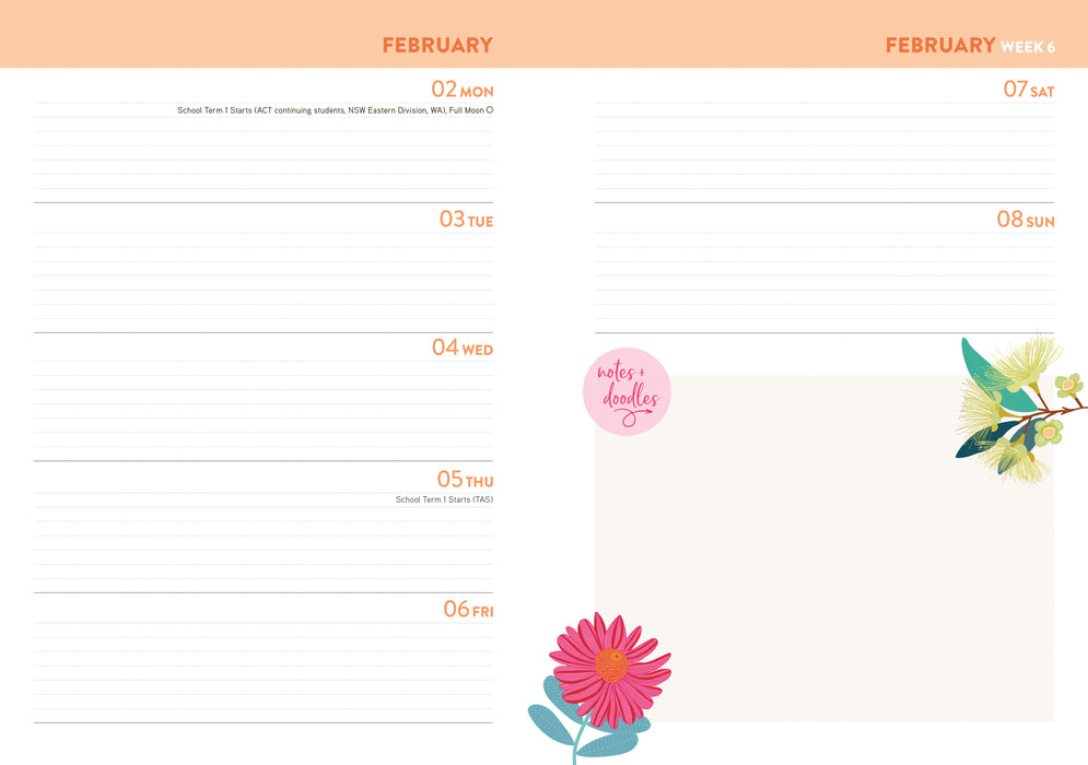 ABC Gardening Australia 2026 Weekly Diary