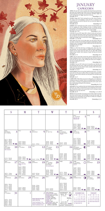 Astrological 2027 Square Wall Calendar (Online Exclusive)