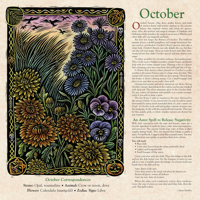 Witches 2027 Square Wall Calendar