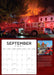 Fire Trucks in Action 2026 Large Wall Calendar