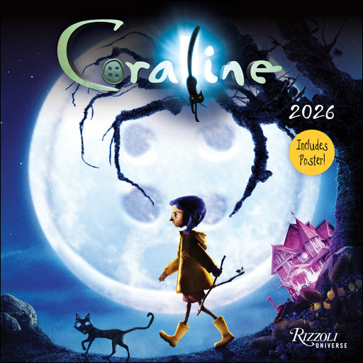 Coraline 2026 Square Wall Calendar