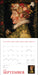 Great Works of the Louvre 2026 Square Wall Calendar