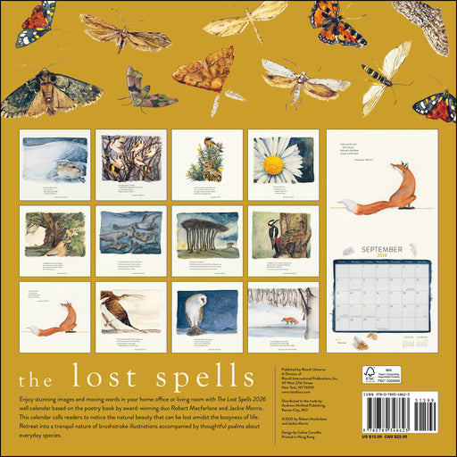 Lost Spells 2026 Square Wall Calendar (Online Exclusive)