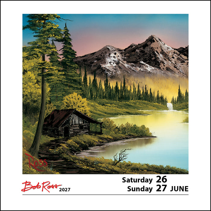 Bob Ross 2027 Page-A-Day Calendar