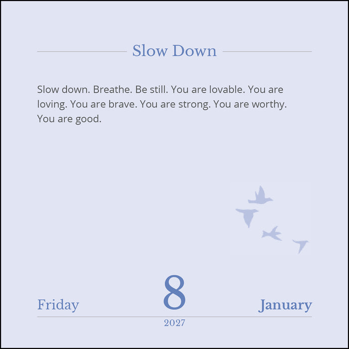 Daily Meditation Maria Shriver 2027 Page-A-Day Calendar (Online Exclusive)