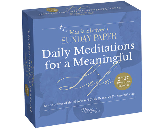 Daily Meditation Maria Shriver 2027 Page-A-Day Calendar (Online Exclusive)