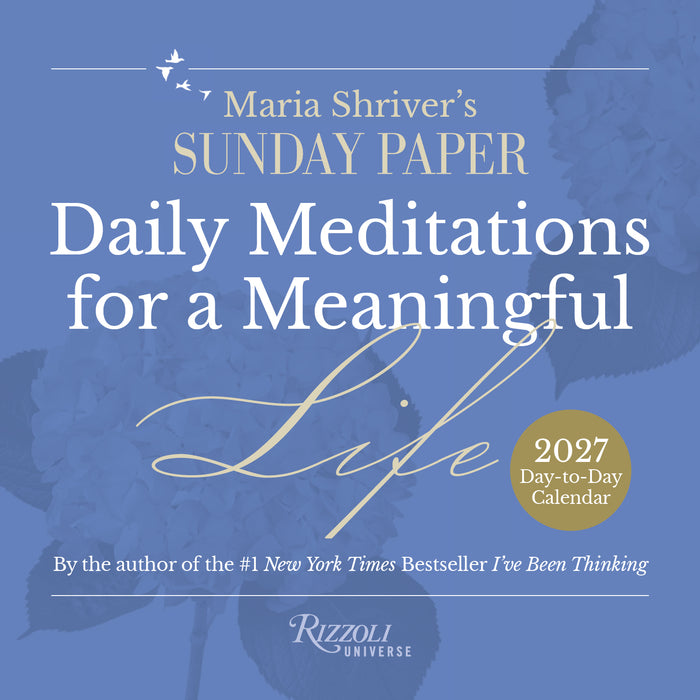 Daily Meditation Maria Shriver 2027 Page-A-Day Calendar (Online Exclusive)