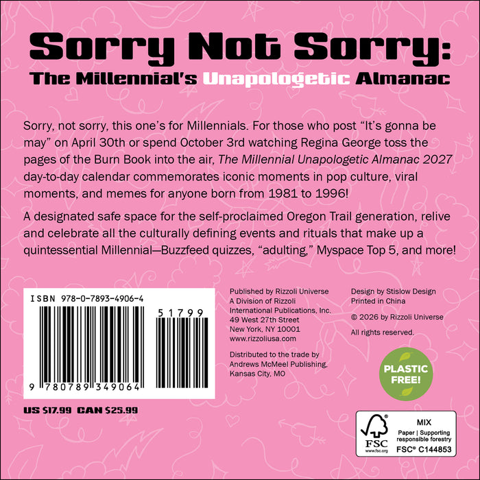 The Millenial Nostalgic Almanac 2027 Page-A-Day Calendar