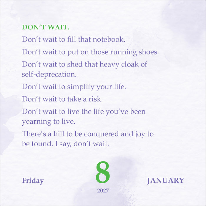 Only Love Today 2027 Page-A-Day Calendar