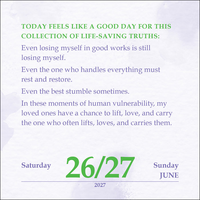 Only Love Today 2027 Page-A-Day Calendar