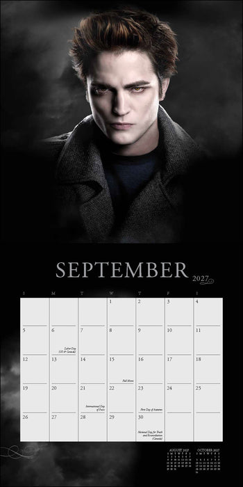 Twilight 2027 Square Wall Calendar