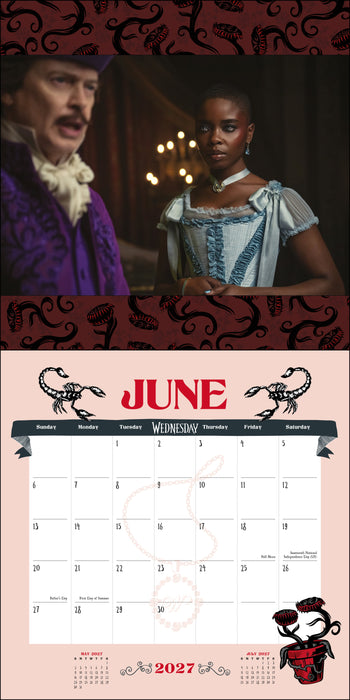 Wednesday 2027 Square Wall Calendar