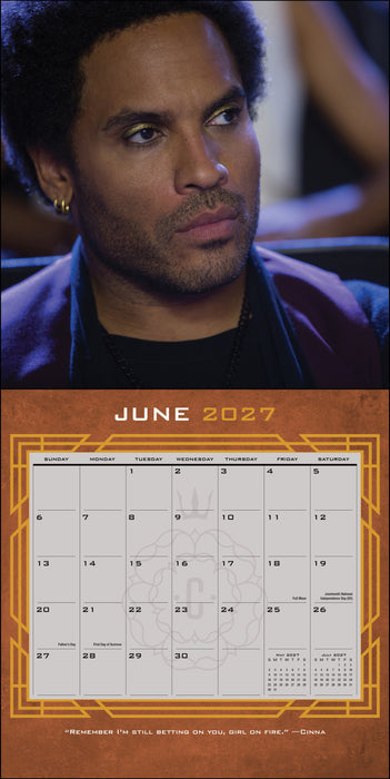 The World of Hunger Games 2027 Square Wall Calendar