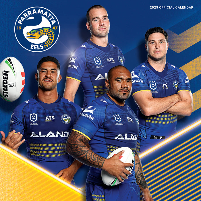 2025 NRL Parramatta Eels Wall Calendar