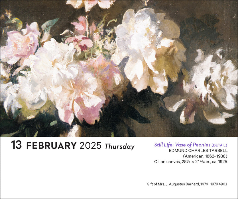 2025 Impressionism: Art of Flowers Page-A-Day Calendar