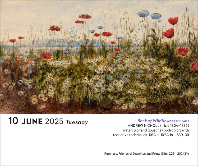 2025 Impressionism: Art of Flowers Page-A-Day Calendar