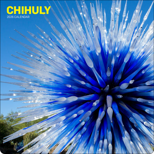 Chihuly 2026 Square Wall Calendar