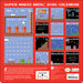 Super Mario Bros 8 Bit Retro WITH Die-cut Notecards 2026 Square Wall Calendar