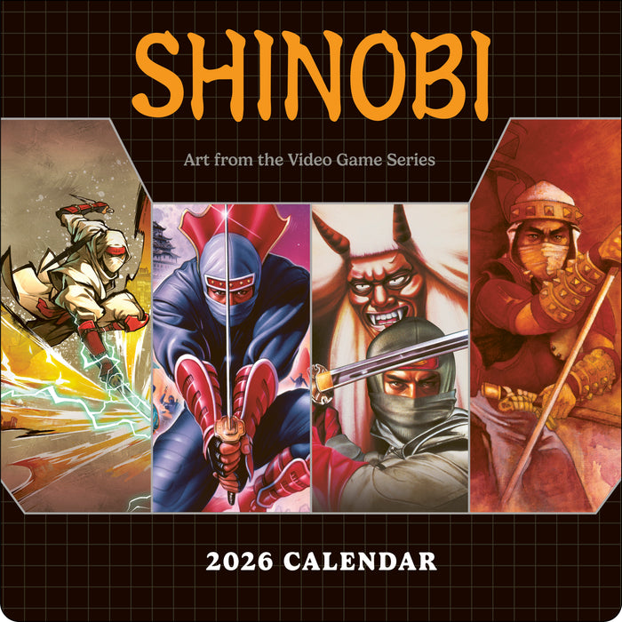 Shinobi 2026 Square Wall Calendar (Online Exclusive)
