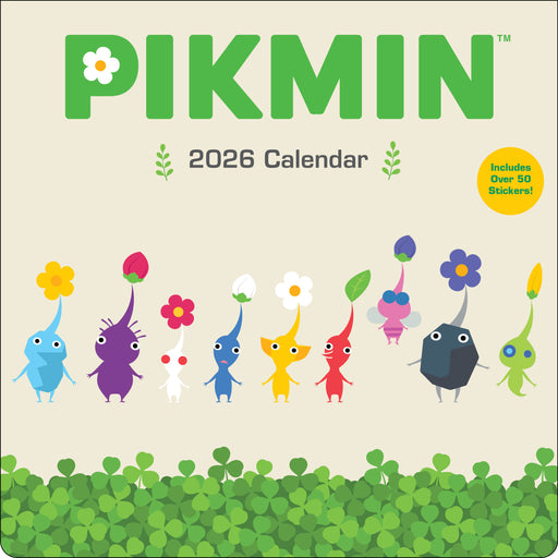 Pikmin 2026 Square Wall Calendar