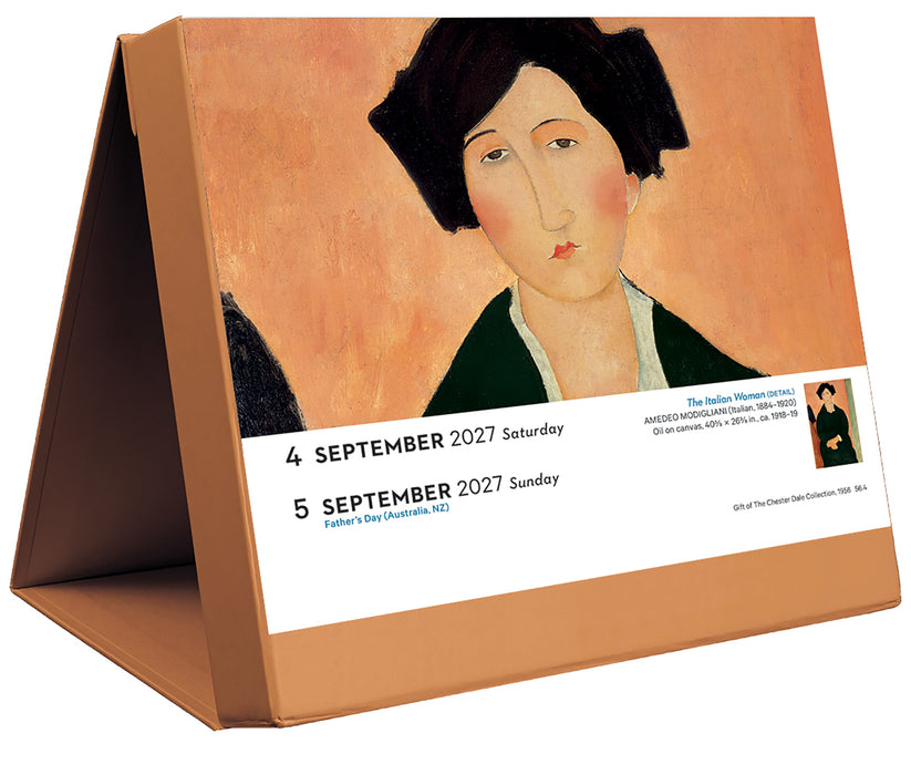 Art 365 Days of Masterpieces 2027 Page-A-Day Calendar